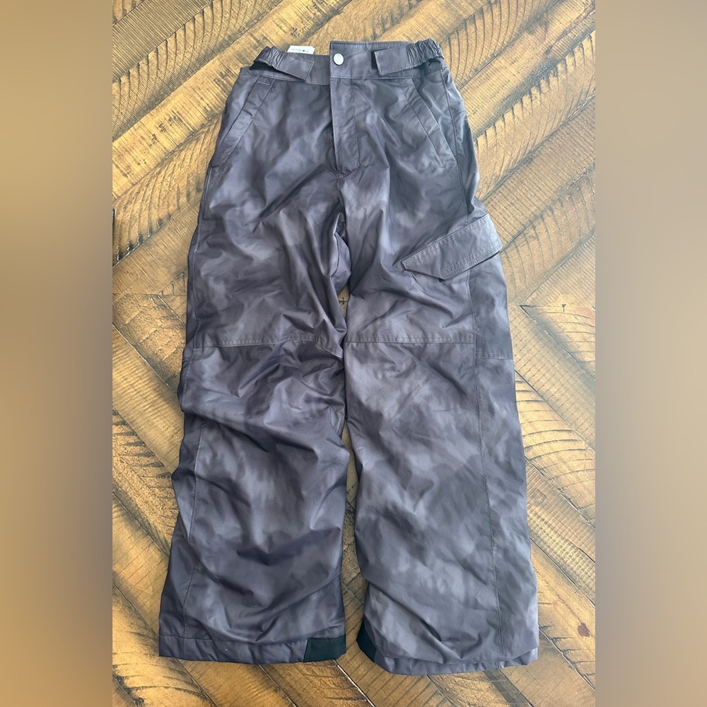 Columbia kids black/gray ski pants size medium (10/12)